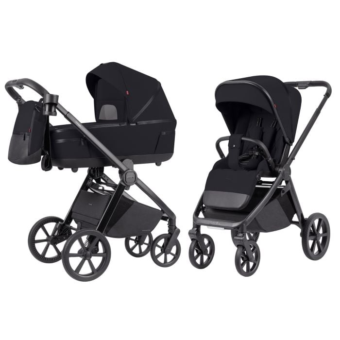 Carrello Omega Plus wózek głęboko-spacerowy 2w1-Cosmo Black