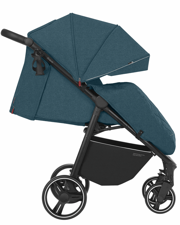 Carrello Bravo - dziecięcy wózek spacerowy-Azure Blue