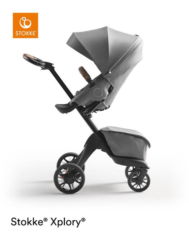Stokke Xplory X - wózek spacerowy-Modern Grey