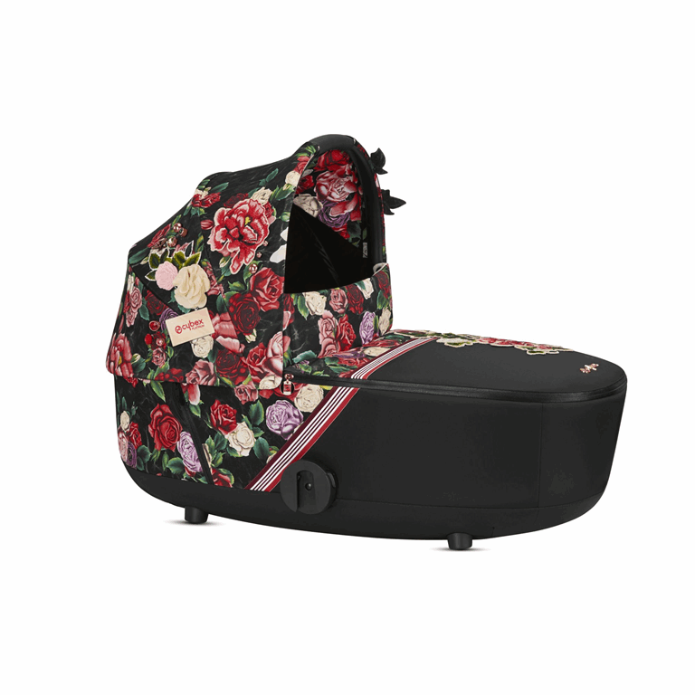 Cybex, Mios 2.0 - gondola do wózka-Spring Blossom Dark