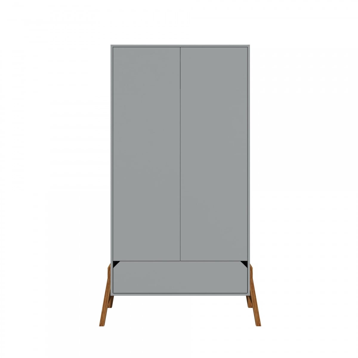 Bellamy, Lotta - szafa 2- drzwiowa-Szary