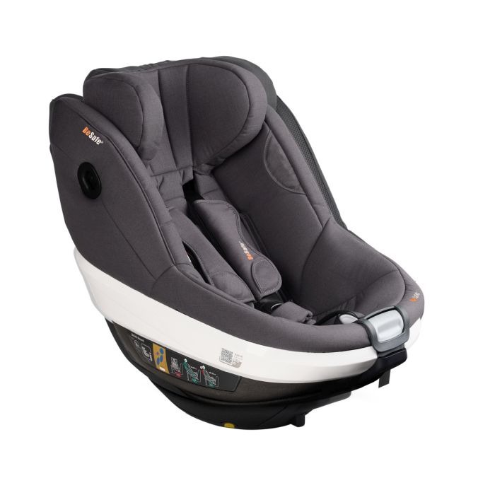 BeSafe Beyond fotelik samochodowy od 61 - 125 cm, 9 - 22 kg, 6 miesięcy - 6 lat-Dark Grey Melange