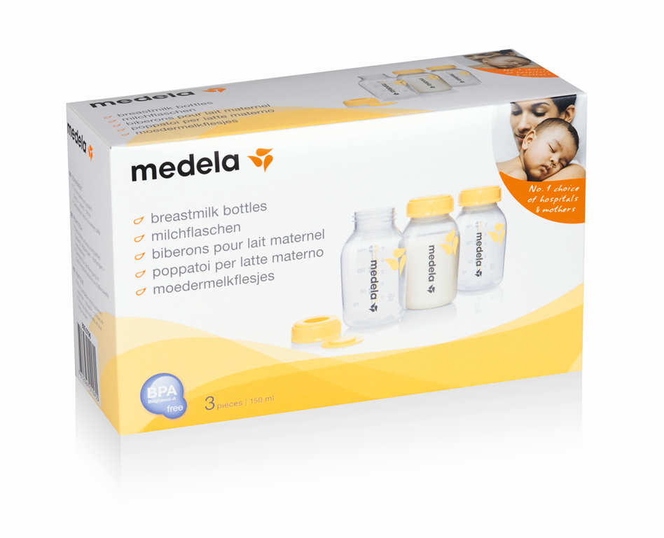 Medela Zestaw 3 butelek 150 ml