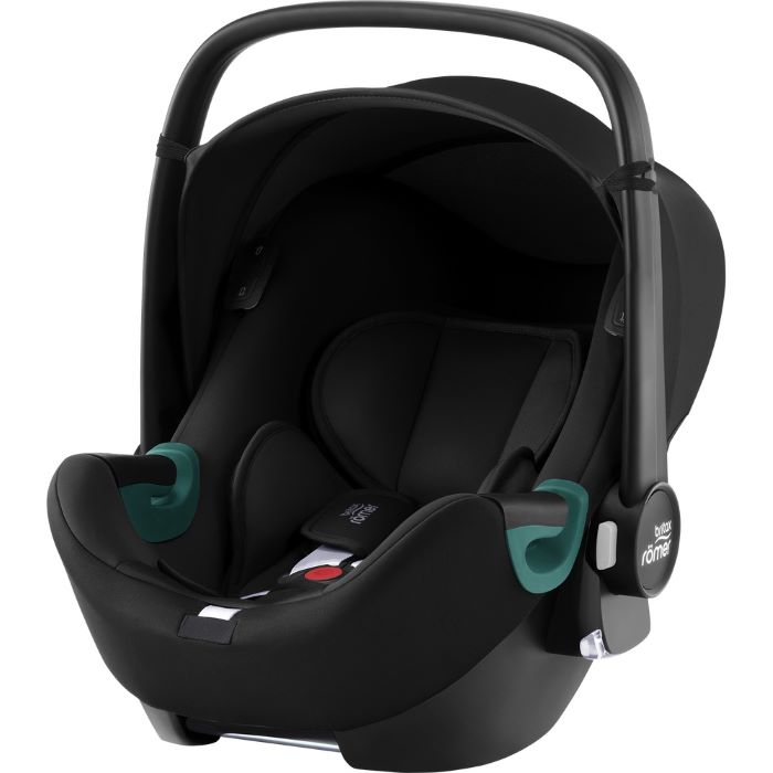 Britax Romer Baby-Safe iSense - fotelik samochodowy od urodzenia do 15 miesiąca życia, od 40 do 83 cm wzrostu-Space Black