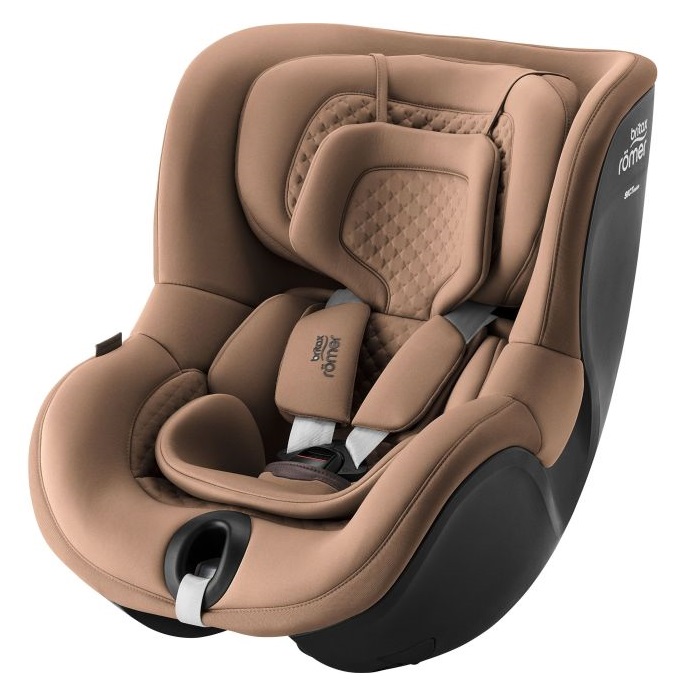 Britax Romer Dualfix 5Z-obrotowy fotelik bez bazy od 61 do 105 cm-Warm Caramel LUX