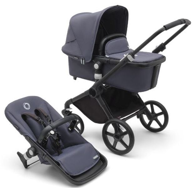 Bugaboo Fox Cub - wózek głęboko-spacerowy-Stormy Blue