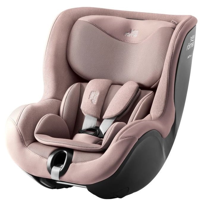 Britax Romer Dualfix 5Z-obrotowy fotelik bez bazy od 61 do 105 cm-Dusty Rose Style