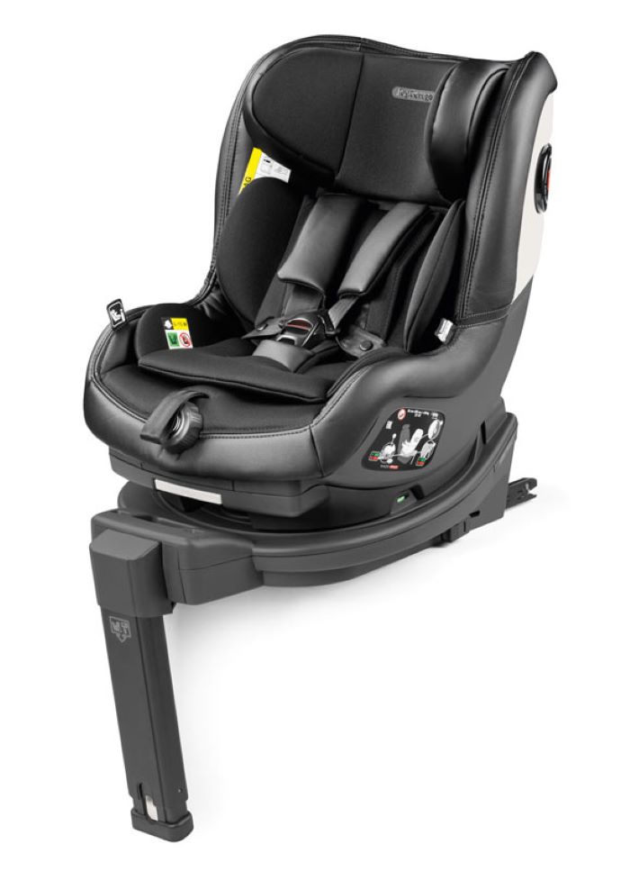 Peg Perego Viaggio Twist fotelik samochodowy od 61 do 105 cm z obrotową bazą Twist-Licorice