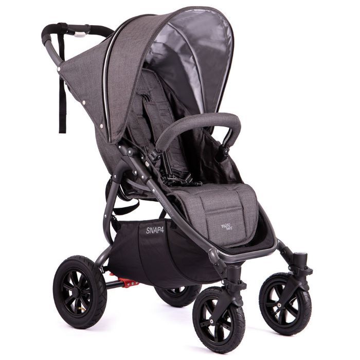 Valco Baby Snap4 Sport VS - wózek spacerowy + okrycie na nóżki-Tailor Made Charcoal