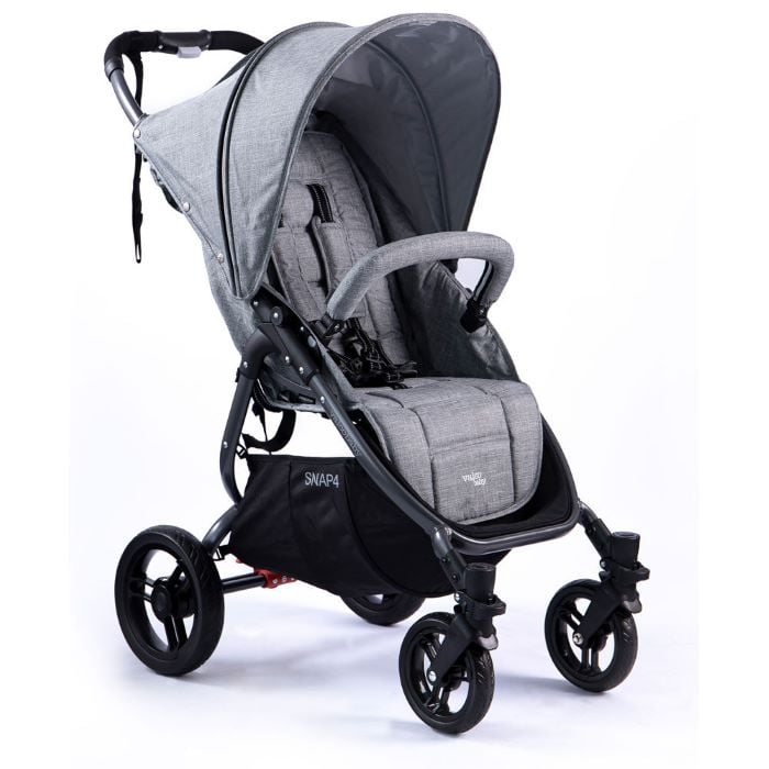 Valco Baby Snap4 - wózek spacerowy + okrycie na nóżki-Tailor Made Grey Marle