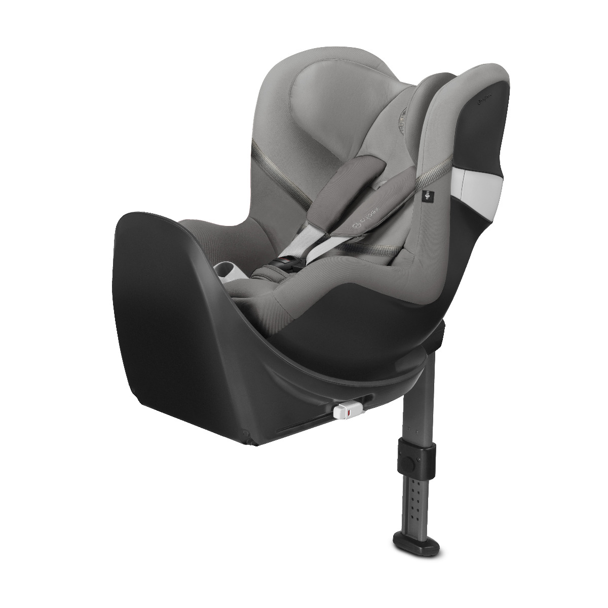 Cybex, Sirona M2 I-Size - fotelik samochodowy bez bazy od urodzenia do 105 cm, do ok. 4 lat-Soho Grey