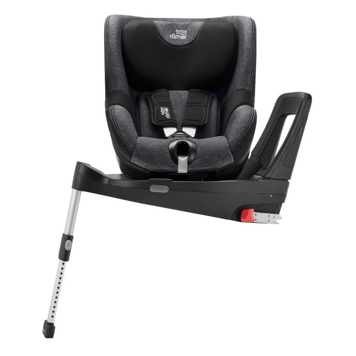 Britax Romer Dualfix 3 i-Size - fotelik samochodowy z bazą Flex Base 5Z dla dzieci od 61 do 105 cm wzrostu-Graphite Marble