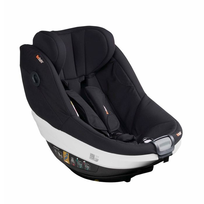 BeSafe Beyond fotelik z bazą od 61 - 125 cm, 9 - 22 kg, 6 miesięcy - 6 lat-Czarny Cab