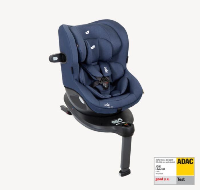 Joie i-Spin 360 Isofix - fotelik samochodowy od urodzenia do 105cm wzrostu lub 18 kg wagi do ok. 4 lat-Deep Sea