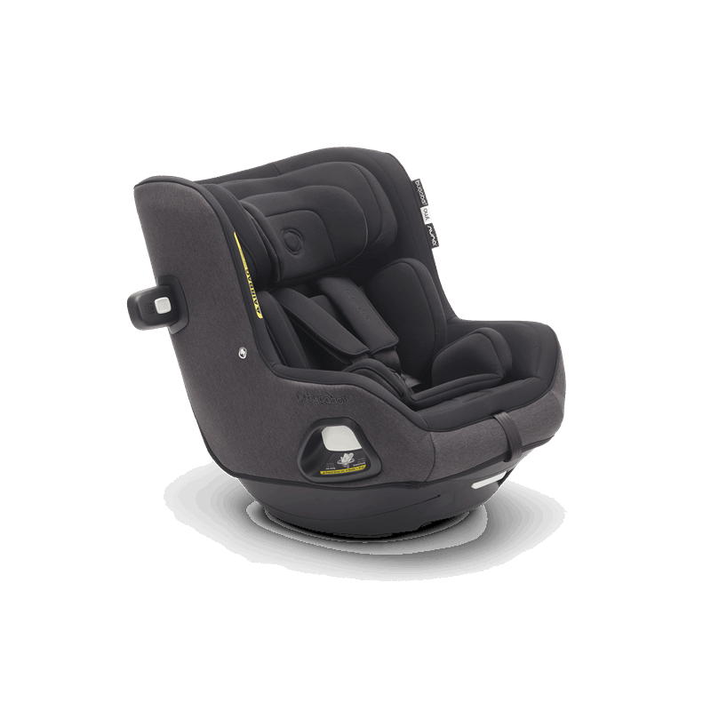 Bugaboo Owl by Nuna - fotelik samochodowy dla dzieci od 40 do 105 cm wzrostu, 0-18 kg-Black