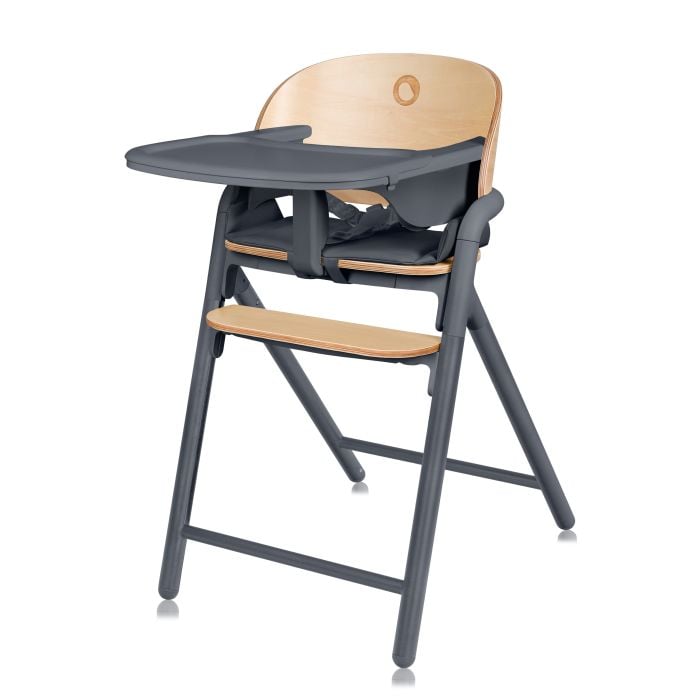 Lionelo Celia - wielofunkcyjne krzesełko do karmienia-Grey Wood