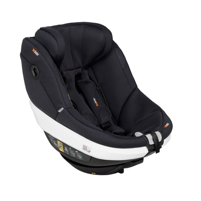 BeSafe Beyond fotelik z bazą od 61 - 125 cm, 9 - 22 kg, 6 miesięcy - 6 lat-Black Soft Breeze Premium