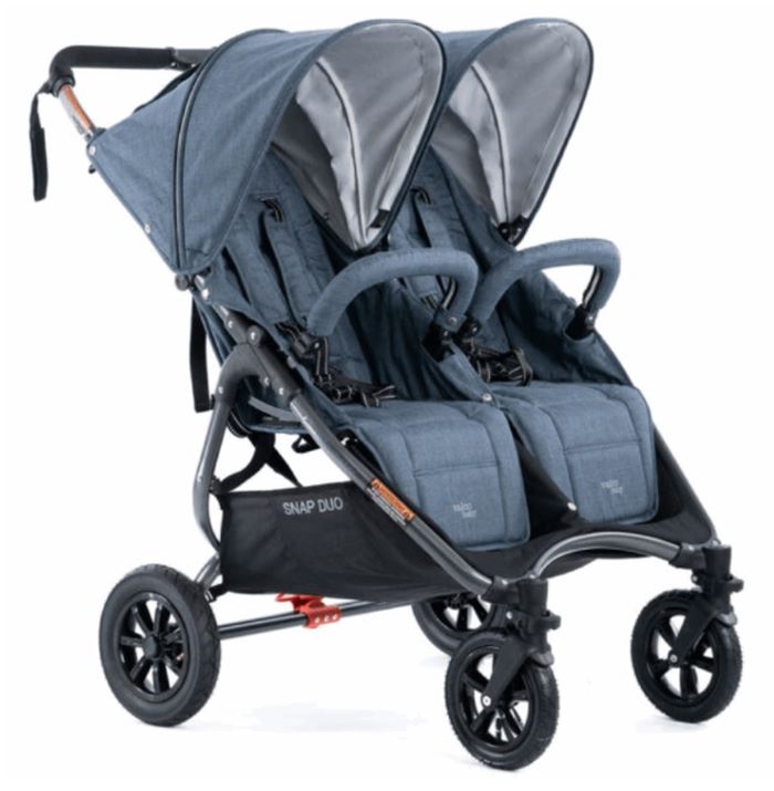Valco Baby Snap Duo Sport - wózek spacerowy bliźniaczy-Tailor Made Denim