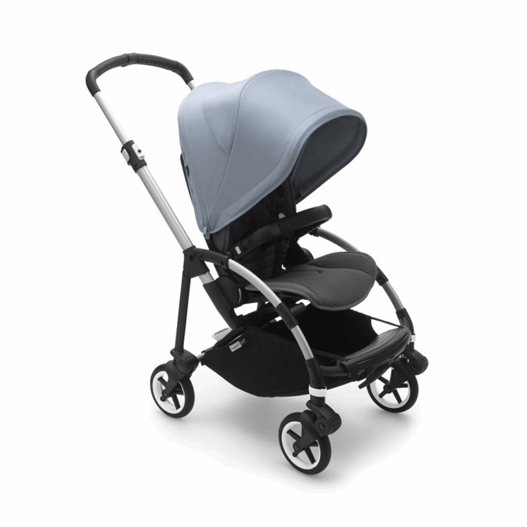 Bugaboo, Bee6 - wózek spacerowy -Alu/Grey-Vapor Blue