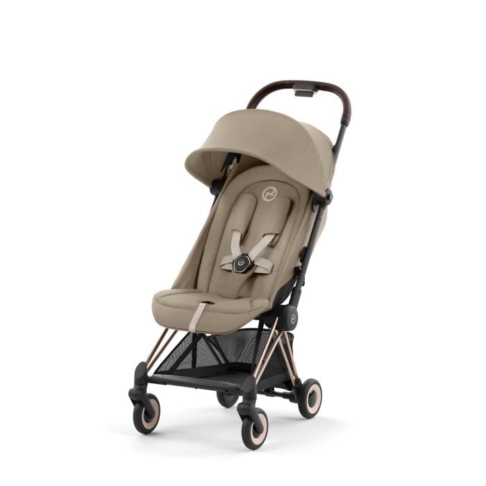 Cybex Coya - wózek spacerowy-Cozy Beige-Rosegold