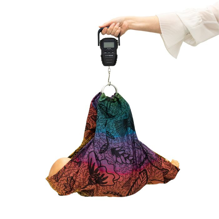 Supermama.baby Tuląca waga dla noworodka-Magical Garden Dark