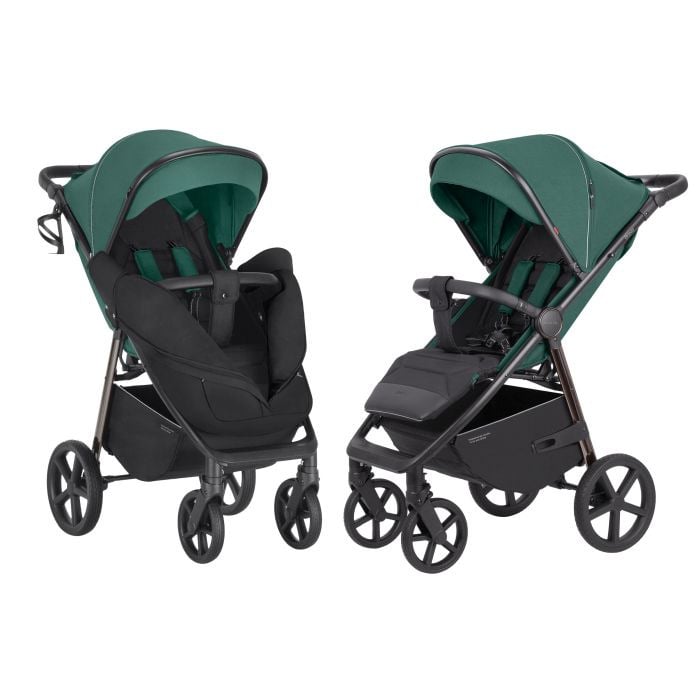 Carrello Bravo Plus 2024 - wózek spacerowy do 22 kg -Palm Green