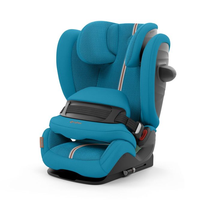 Cybex Pallas G i-Size - fotelik samochodowy od 76 do 150 cm, 9-50 kg-Plus Beach Blue