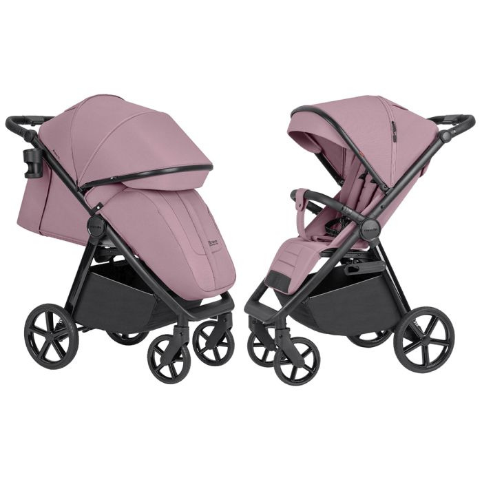 Carrello Bravo SL 2024 - dziecięcy wózek spacerowy-Blush Pink