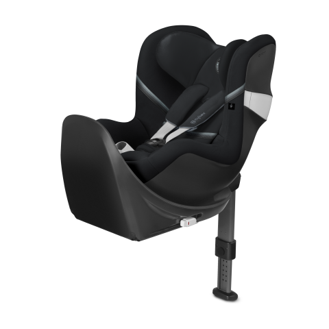 Cybex, Sirona M2 I-Size - fotelik samochodowy bez bazy od urodzenia do 105 cm, do ok. 4 lat-Manhattan Grey-Deep Black
