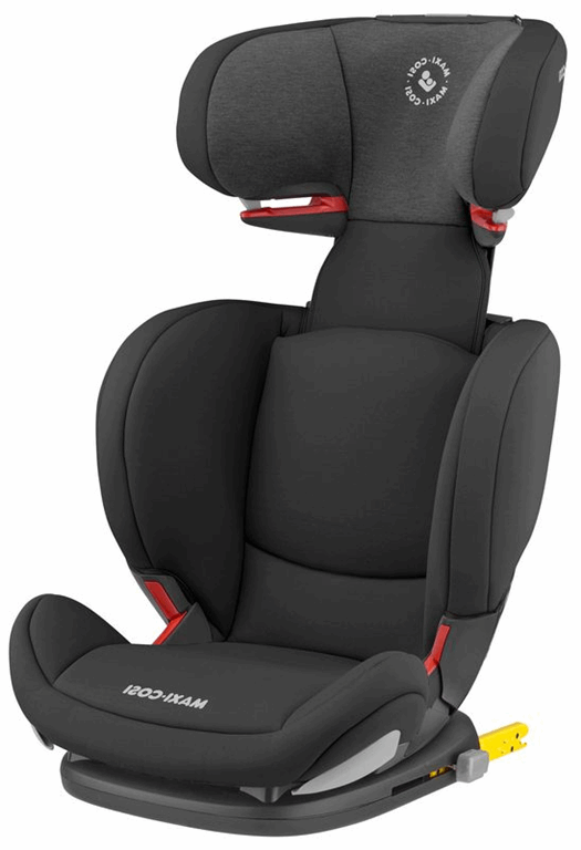 Maxi-Cosi, RodiFix Air Protect - fotelik z isofix 15-36 kg-Authentic Black