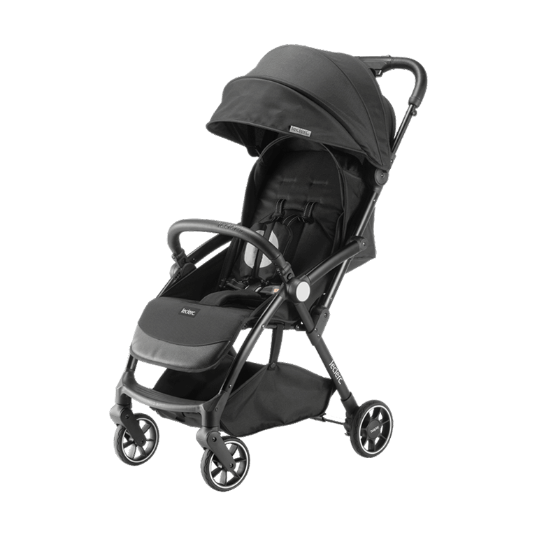 Leclerc, Magicfold Plus - kompaktowy wózek spacerowy-Black