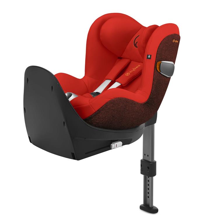 Cybex, Sirona Zi i-Size - fotelik samochodowy dla dzieci o wzroście 45 - 105 cm, max. 18 kg z bazą-Autumn Gold