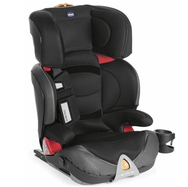 Chicco Oasys 2-3 FixPlus Evo - fotelik samochodowy 15-36 kg- 51 Jet Black