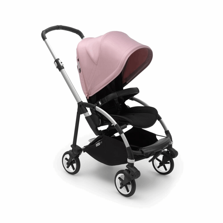 Bugaboo, Bee6 - wózek spacerowy -Alu/Black-Soft Pink