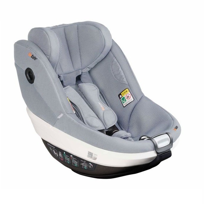 BeSafe Beyond 360 obrotowy fotelik dla maluchów od 61-125 cm, 9-22 kg, 6 miesięcy-6 lat-Peak Mesh