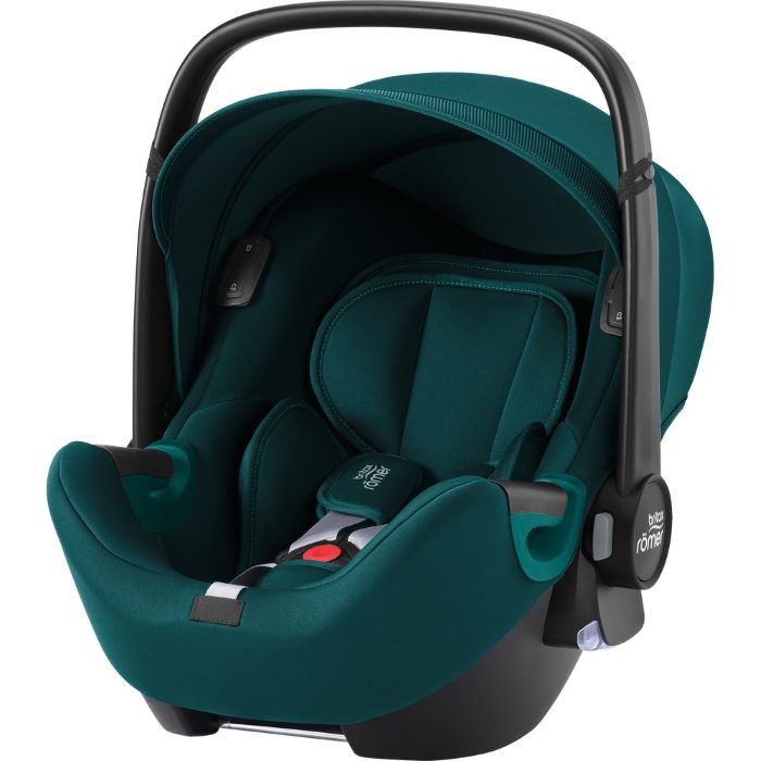 Britax Romer Baby-Safe iSense - fotelik samochodowy od urodzenia do 15 miesiąca życia, od 40 do 83 cm wzrostu-Atlantic Green