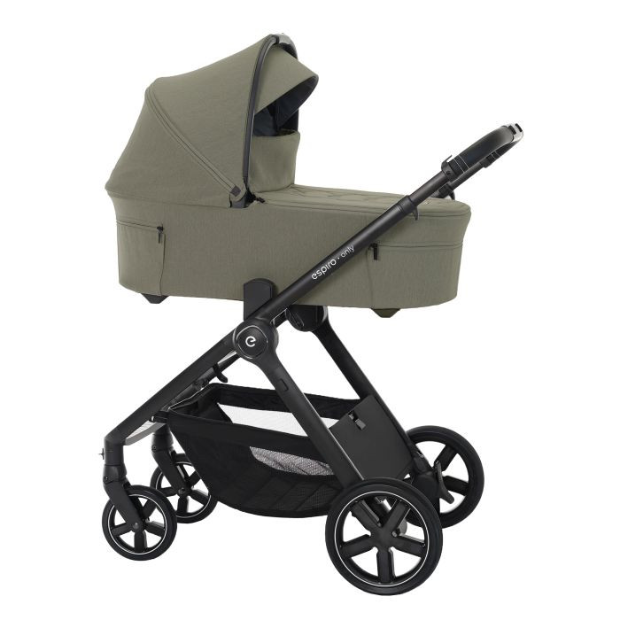 Espiro Only - uniwersalny wózek głęboko-spacerowy z torbą - 404 Stylish Khaki