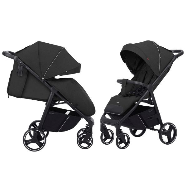 Carrello Bravo 2023 - wózek spacerowy -Pure Black