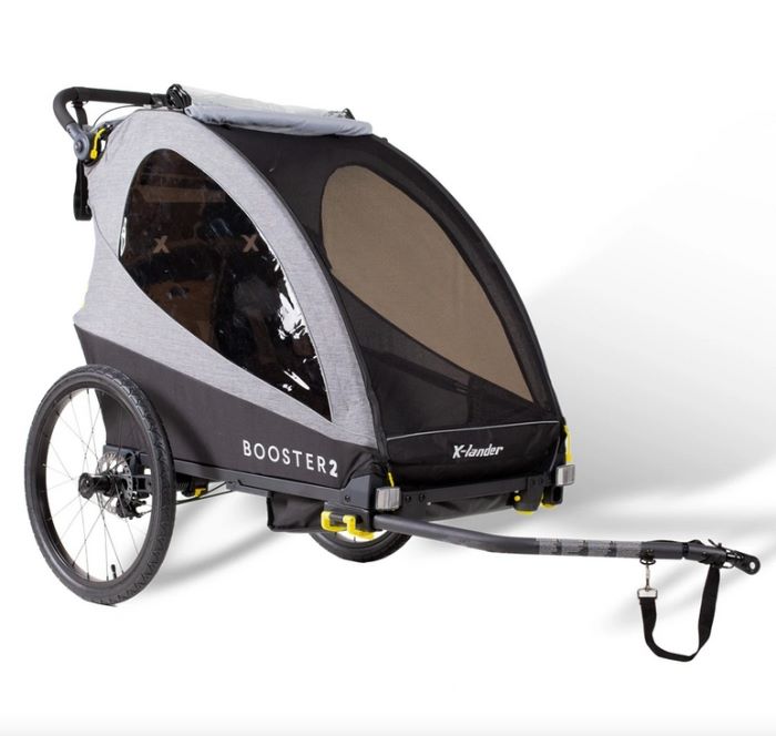 X-Lander Booster 2 - przyczepka rowerowa, wózek spacerowy i biegowy 3 w 1