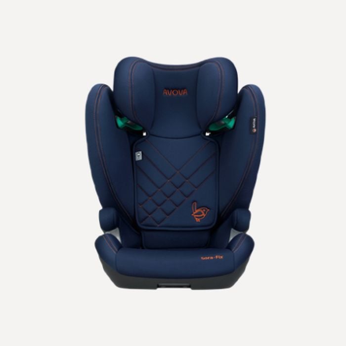AVOVA Sora-Fix - fotelik dla dzieci od 100 do 150 cm wzrostu-River Blue