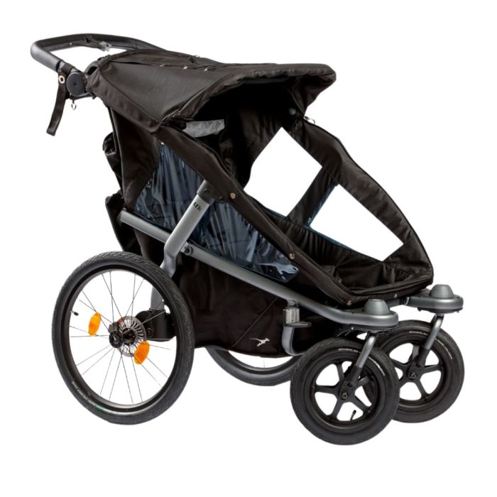 TFK Velo 2 - przyczepka rowerowa i wózek spacerowy-310 Black