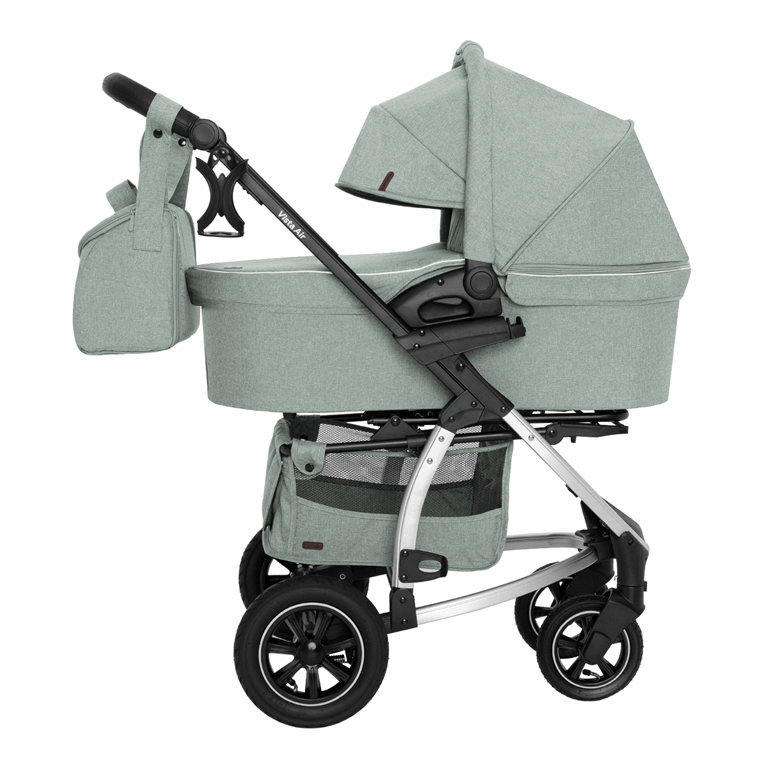 Carrello Vista Air 2 w 1 - uniwersalny wózek głeboko-spacerowy 2 w 1-Olive Green