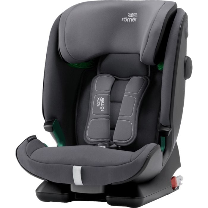 Britax Romer Advansafix i-Size - fotelik samochodowy dla dzieci od 76 do 150 cm wzrostu, od 15 miesiąca do 12 roku życia-Storm Grey