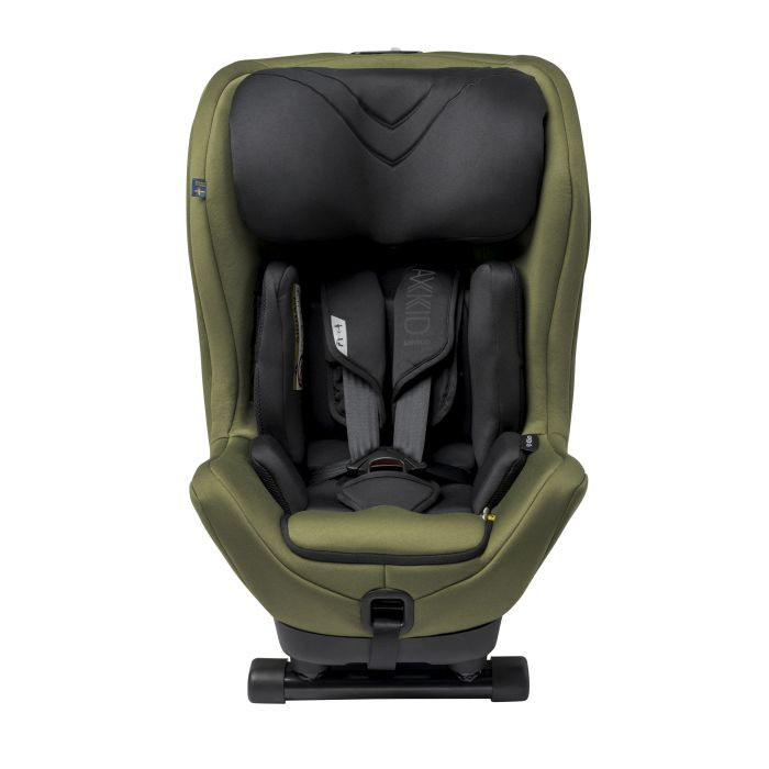 Axkid Minikid 3 - fotelik samochodowy w grupie do 125 cm wzrostu lub do 36 kg-Moss