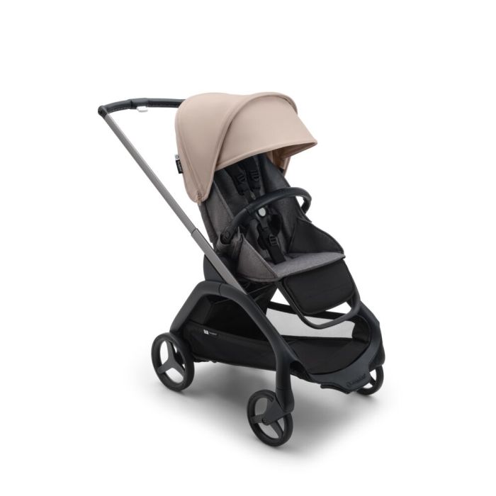 Bugaboo Dragonfly - wózek spacerowy-Graphite-Desert Taupe-Grey Melange