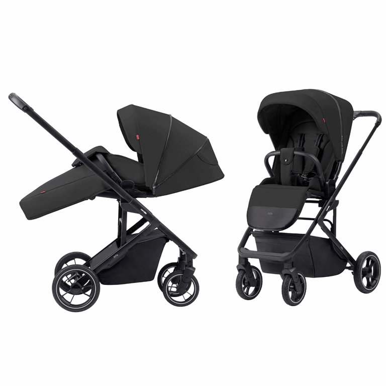 Carrello Alfa 2023 - wózek spacerowy-Midnight Black