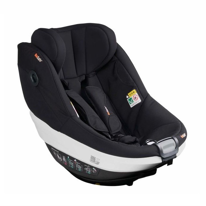 BeSafe Beyond 360 obrotowy fotelik dla maluchów od 61-125 cm, 9-22 kg, 6 miesięcy-6 lat-Czarny Cab
