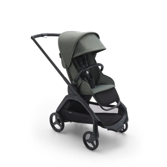 Bugaboo Dragonfly - wózek spacerowy-Black-Forest Green-Forest Green
