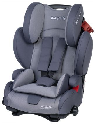 BabySafe Collie - fotelik samochodowy 9-36 kg-Szary