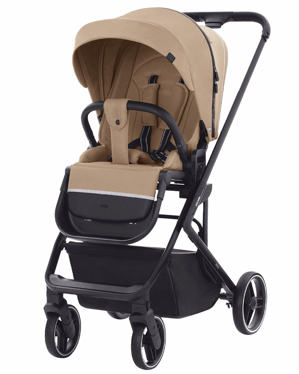 Carrello Alfa - dziecięcy wózek spacerowy-Evening Beige
